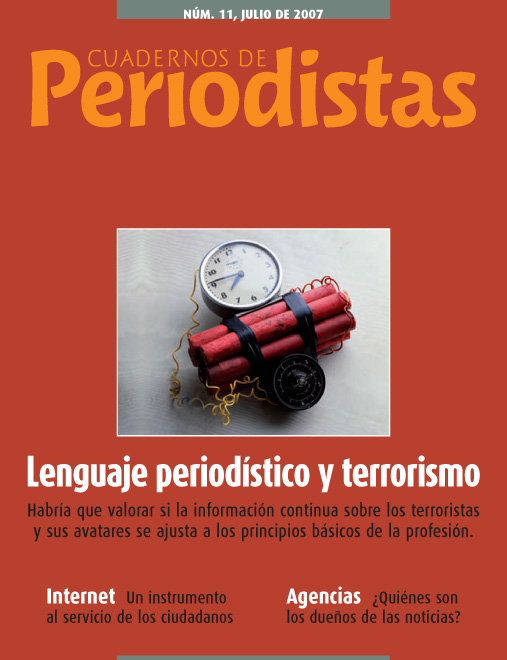 Número 11 de "Cuadernos de Periodistas": Lenguaje periodístico y terrorismo