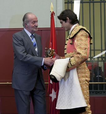 Instantánea de la entrega de la Oreja de Oro