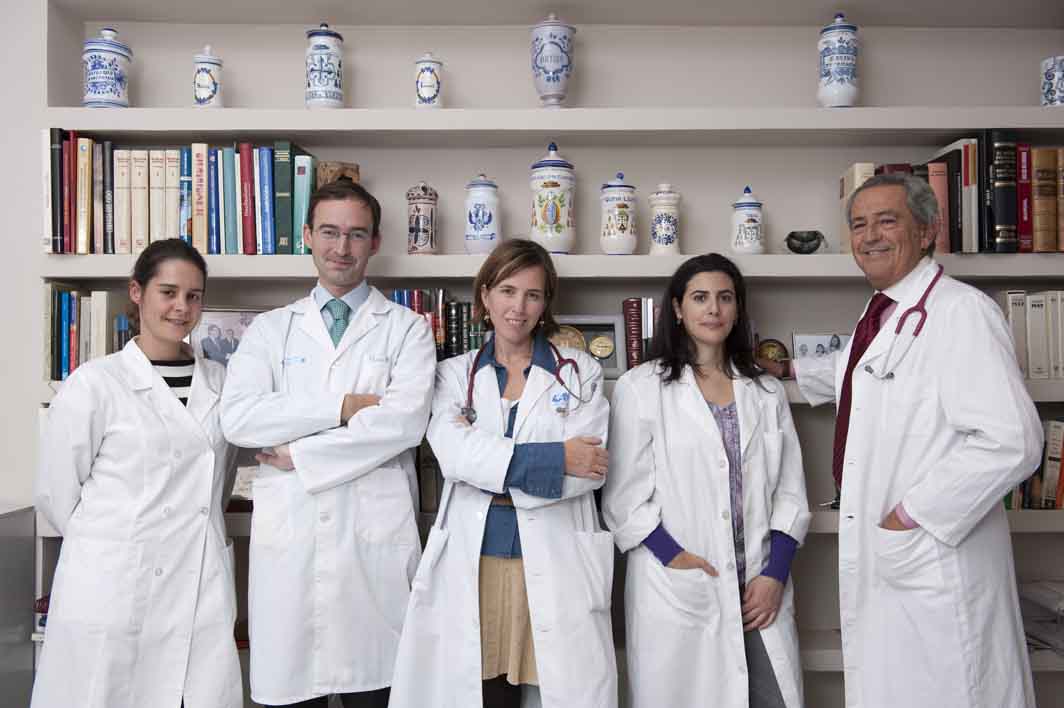 Equipo médico del Consultorio Francos Rodríguez. Fotos: Pablo Vázquez / APM.
