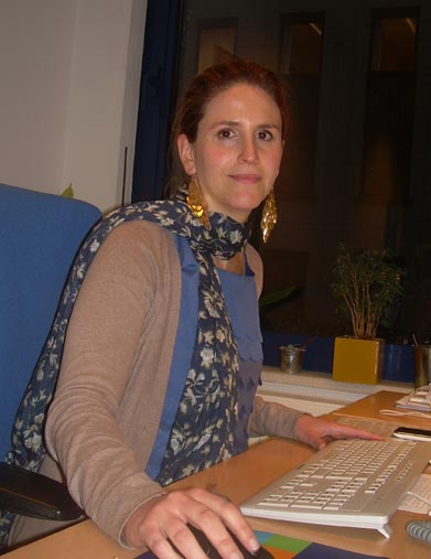 Bárbara Quílez periodista parlamento europeo