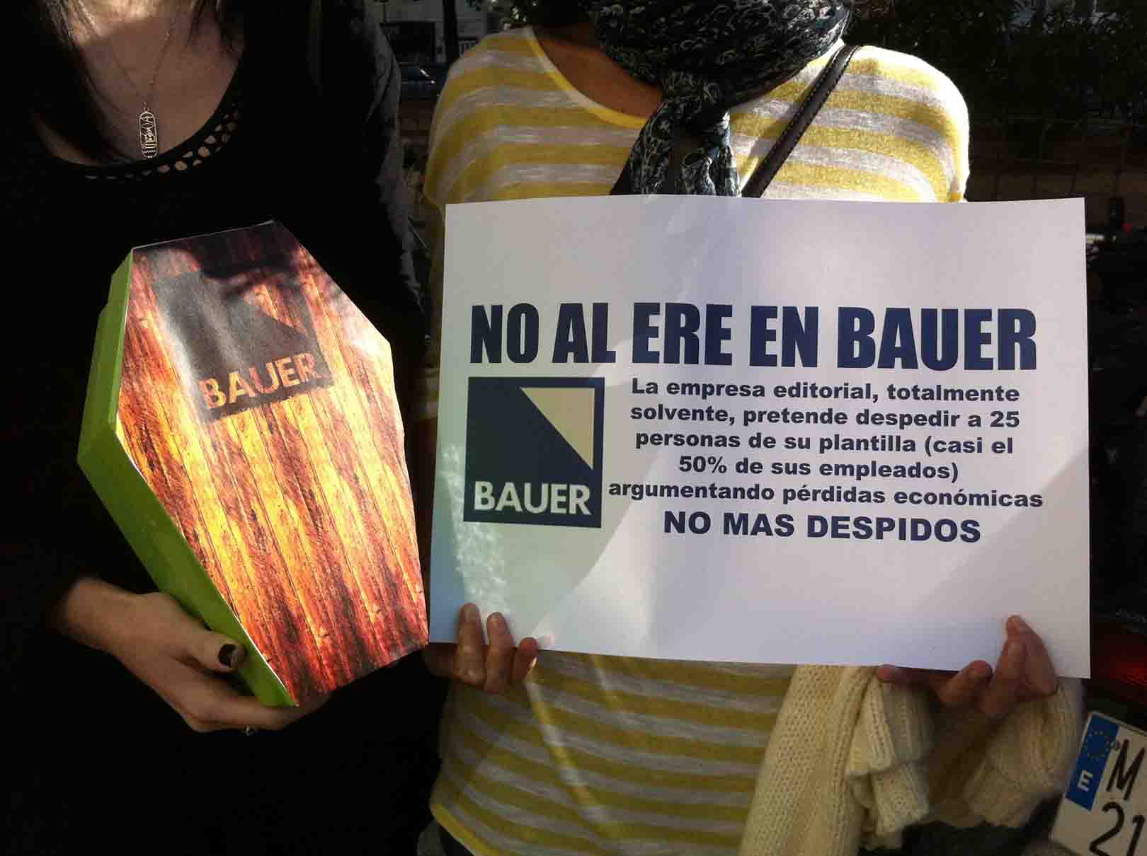 Foto: Empleados de Bauer