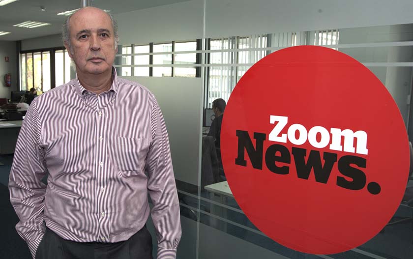 Agustín Valladolid, director de ZoomNews. Fotos: Miguel Ángel Benedicto / APM