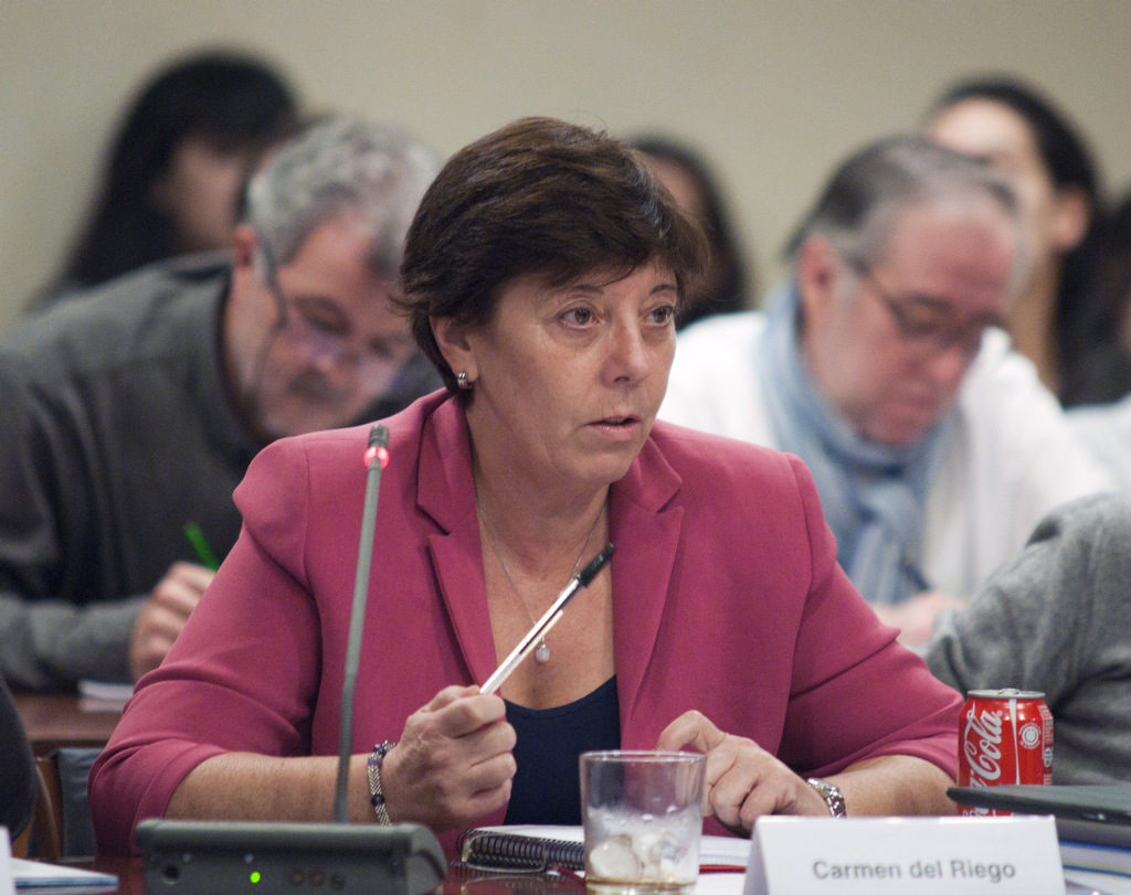 Carmen del Riego, presidenta de la APM. Fotos: Elena Hidalgo / APM