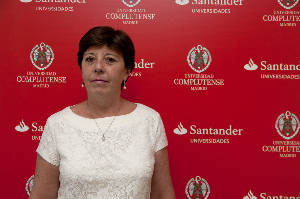Carmen del Riego, durante un curso en El Escorial. Foto: Elena Hidalgo / APM