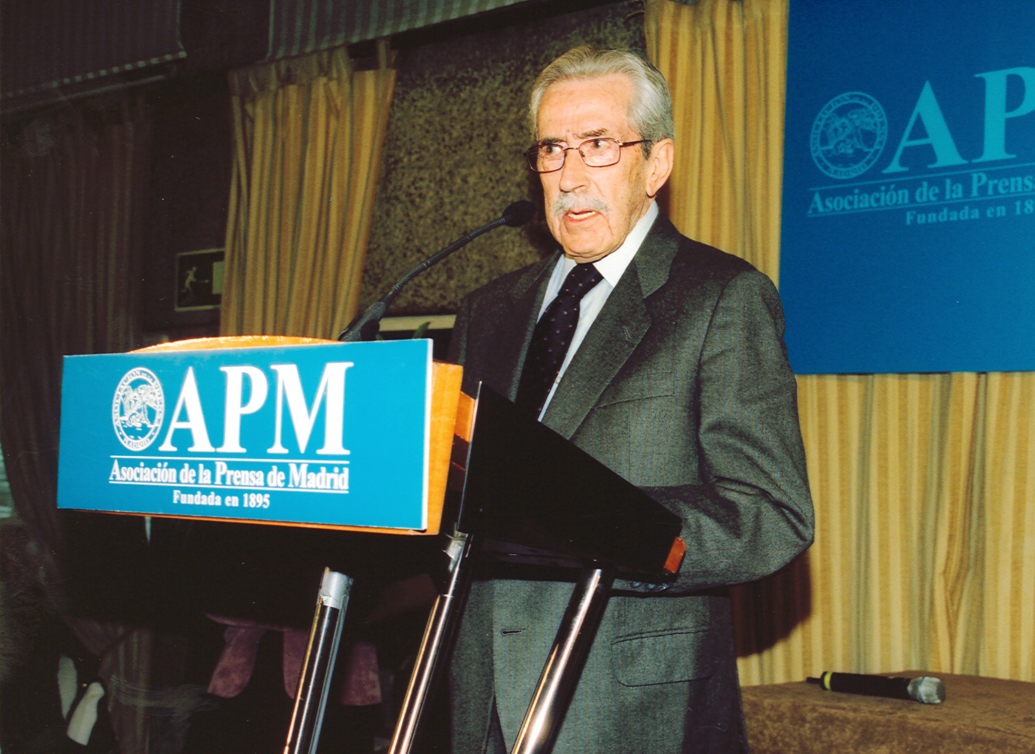 De la Serna, en su etapa de presidente de la APM. Foto: Archivo APM