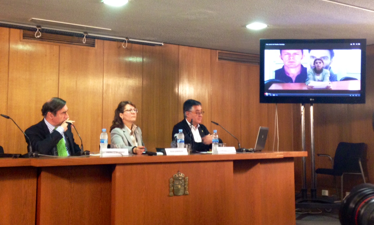 Rueda de prensa para informar sobre Javier Espinosa y Ricardo García Vilanova. Foto: APM