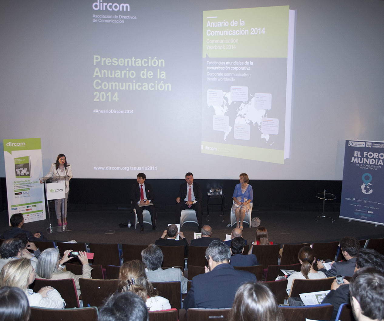 Presentación del 'Anuario de la Comunicación 2014'. Foto: M. A. Benedicto / APM