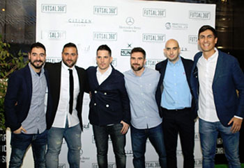 Equipo fundacional de la revista 'Futsal 360'.