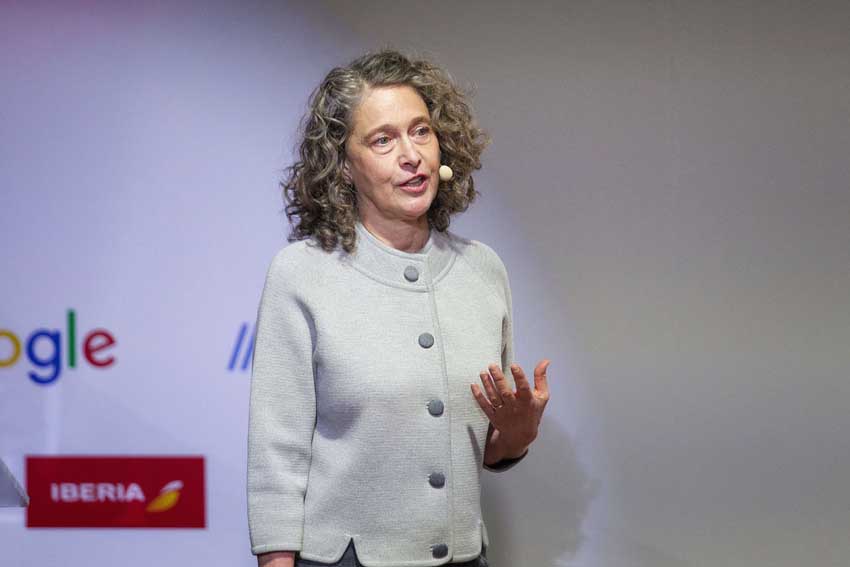 Sally Lehrman, directora de The Trust Project. Foto: Miguel Berrocal/APM