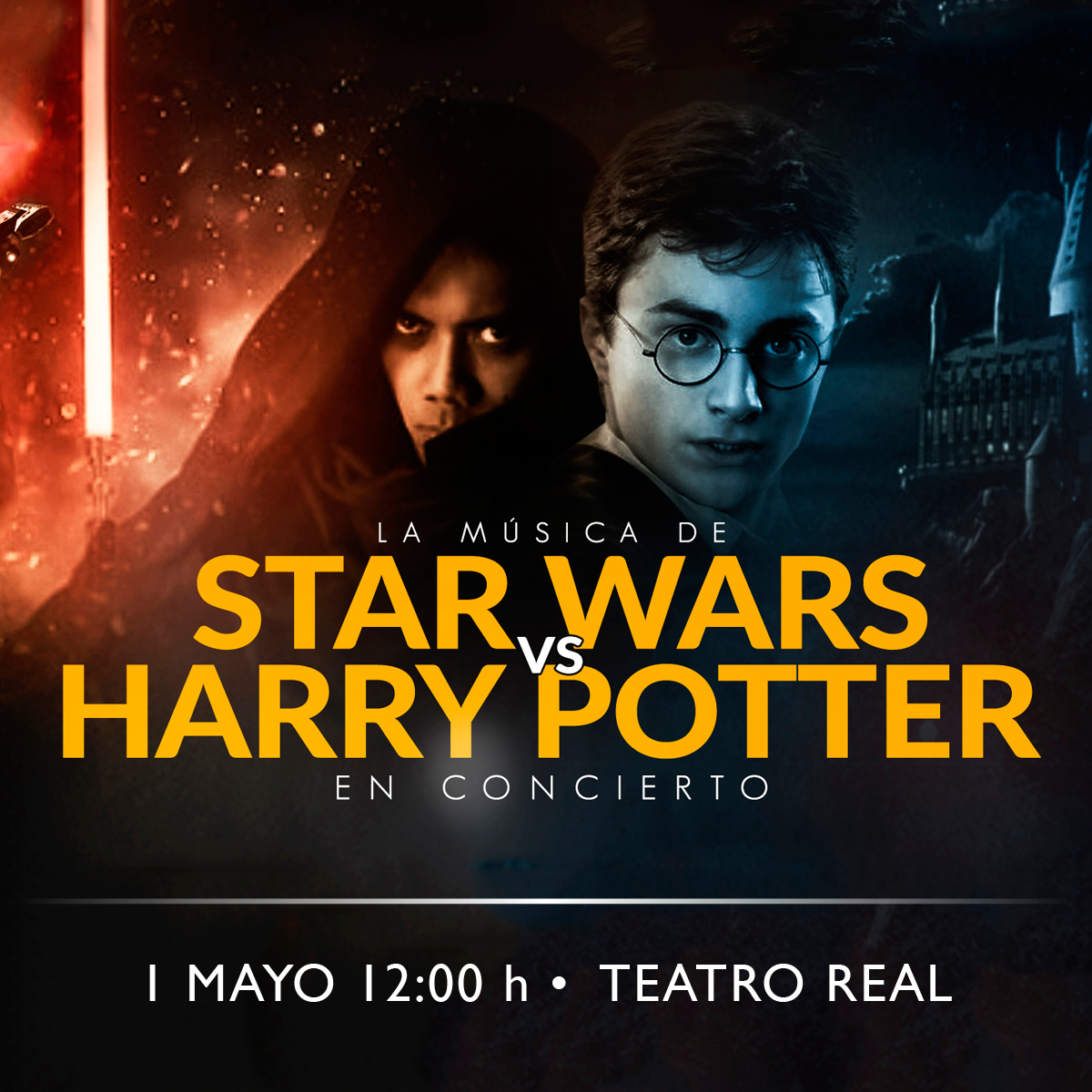 1 mayo Star Wars vs Harry Potter
