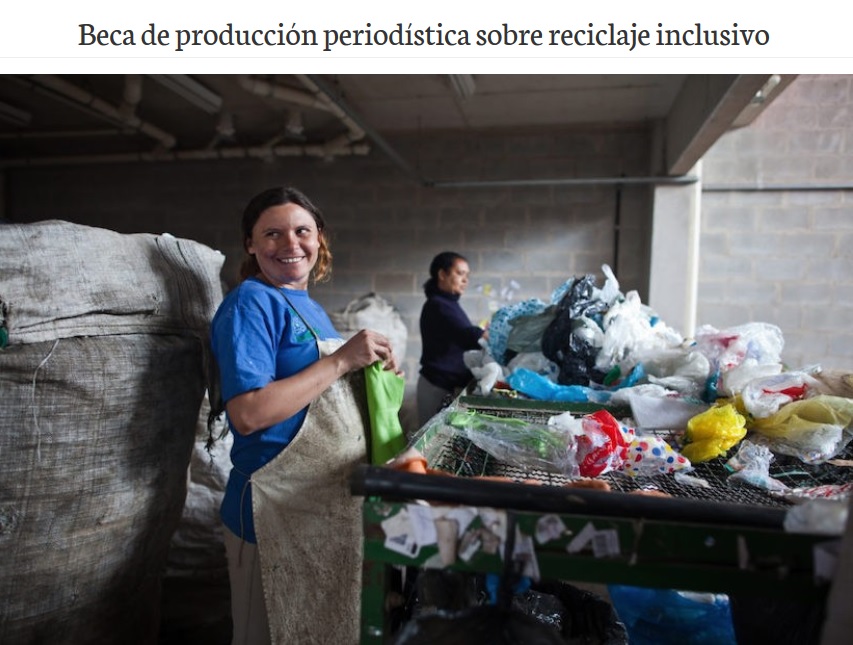 beca-producción-periodística-reciclaje inclusivo-fundación gabo