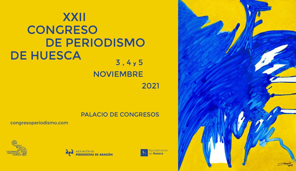 El XXII Congreso de Periodismo de Huesca se celebrará del 3 al 5 de noviembre
