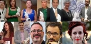 Premiados de anteriores ediciones. Imagen: AP-APAL