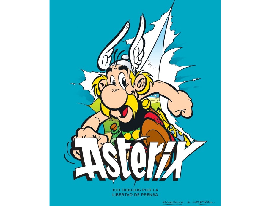 100 dibujos de Astérix por la Libertad de Prensa' es el nuevo álbum de RSF  | APM. Asociación de la Prensa de Madrid