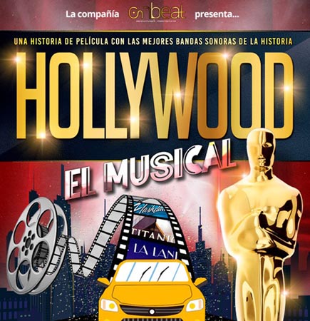 Invitación para periodistas al estreno de 'Hollywood, el musical'