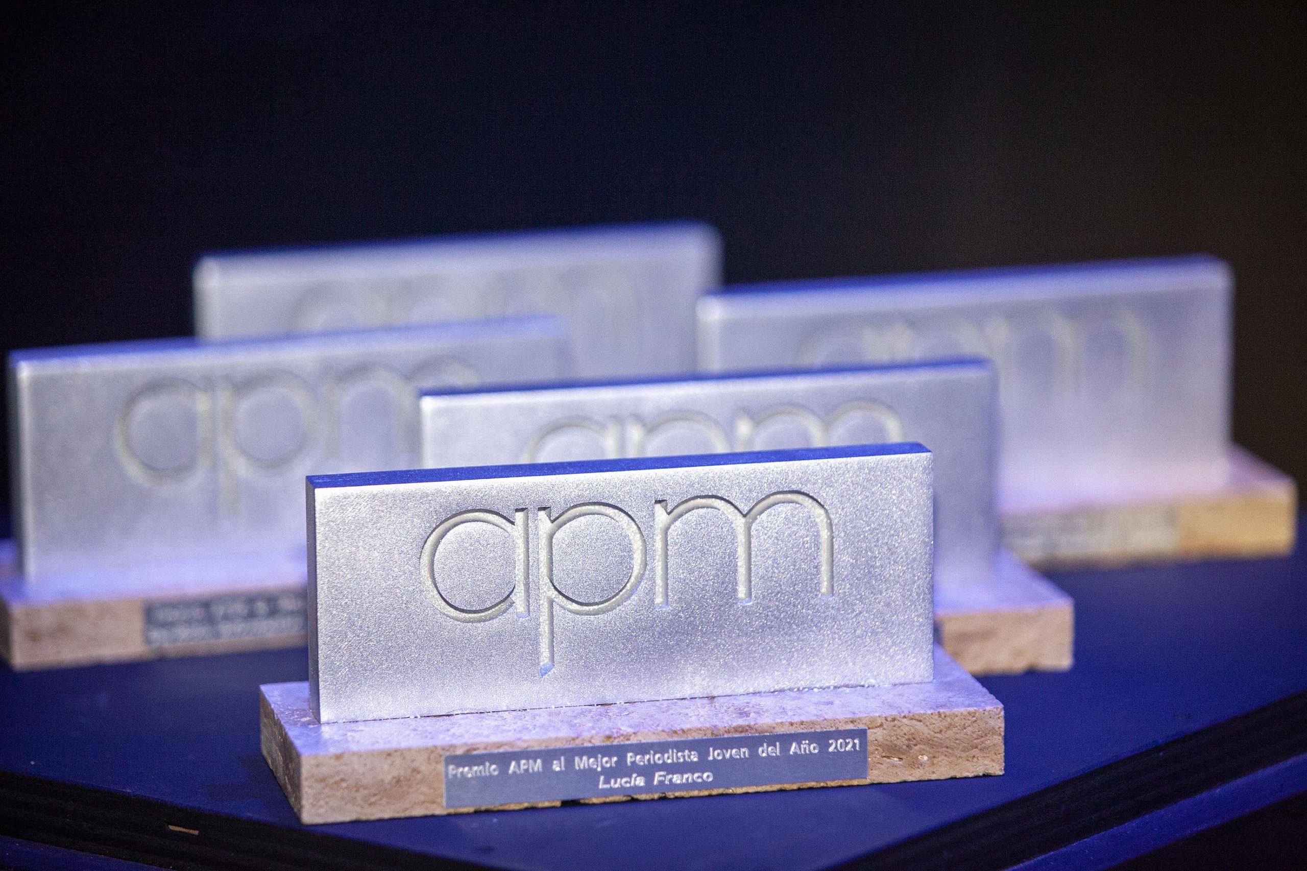 Trofeos de los Premios APM 2021