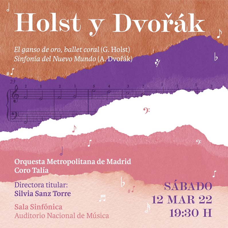 Descuento en las entradas para el concierto ‘Holst y Dvorak’ en el Auditorio Nacional