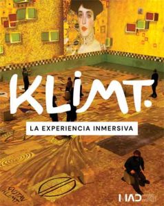 Promoción periodistas para visitar 'Klimt, la experiencia inmersiva' en Matadero