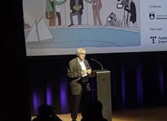Nemesio Rodríguez en el Congreso Huesca