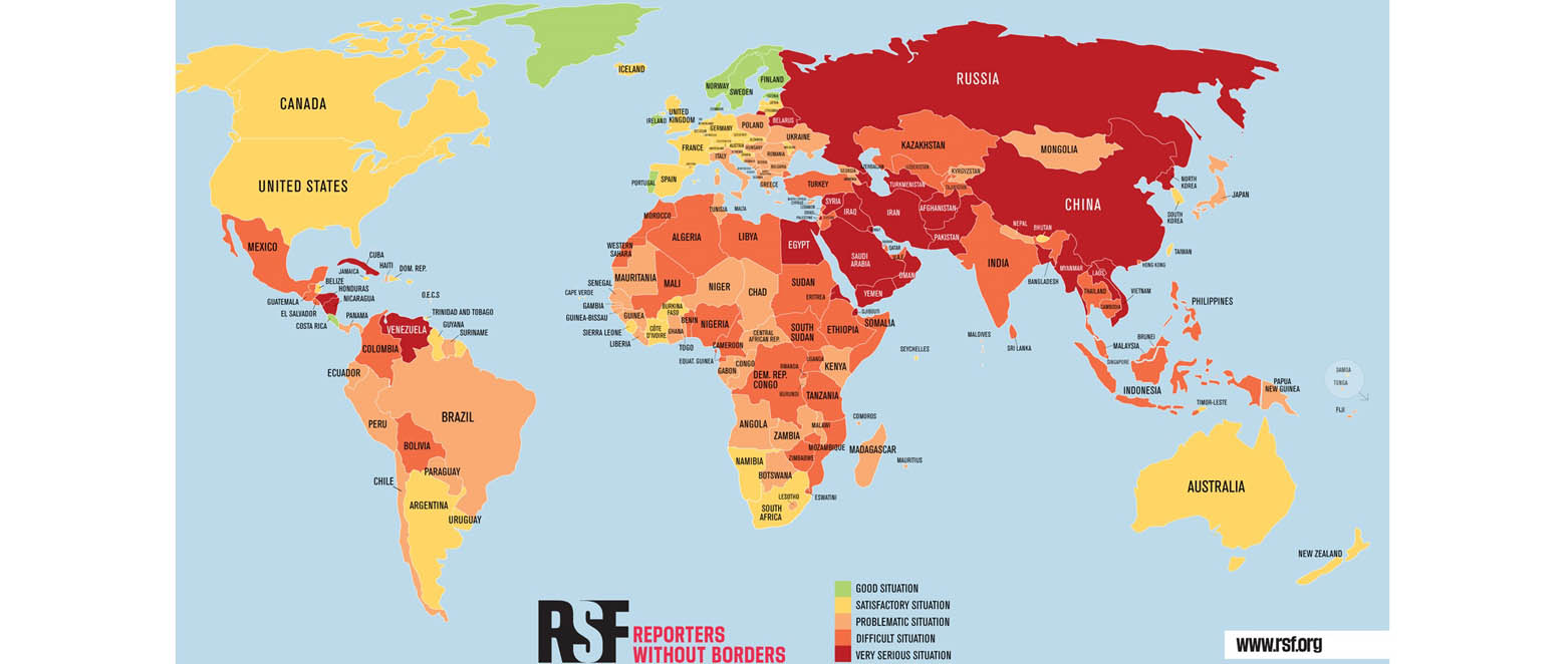 España cae al puesto 32 en la Clasificación Mundial de la Libertad de Prensa