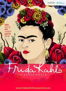 Promoción periodistas en exposición de Frida Kahlo.