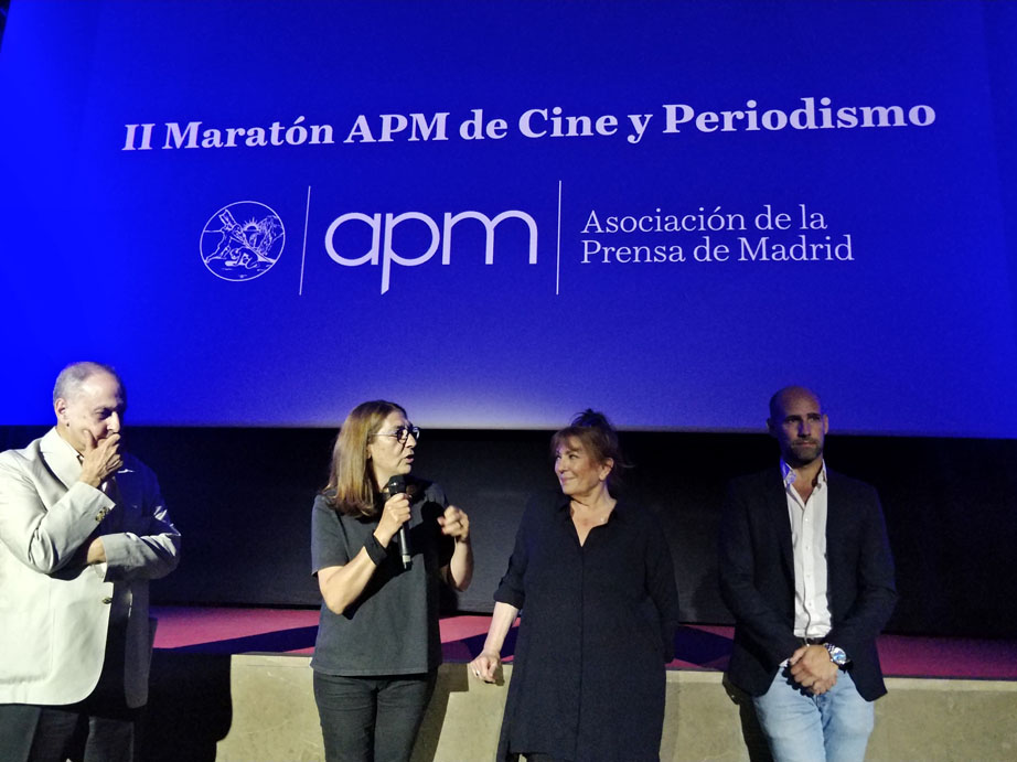 Fernando Lara, Mónica Tourón, Mercedes Sampietro y Gonzalo Miro - Cine y Periodismo 2022