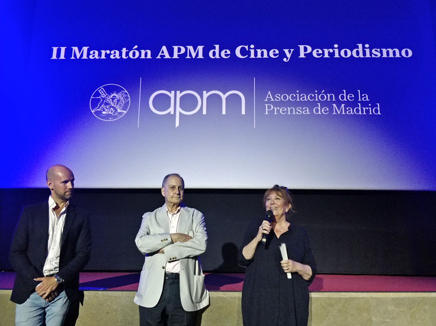 Gonzalo Miro, Fernando Lara y Mercedes Sampietro - Cine y Periodismo 2022