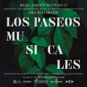 Descuento Paseos Musicales del Real Jardín Botánico de Madrid