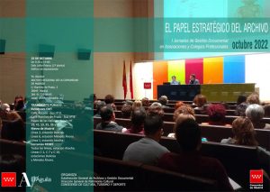 Jornadas de Gestión Documental en Asociaciones y Colegios Profesionales