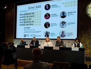 Debate: “Rentabilidad del modelo de muro de pago y las suscripciones en medios escritos”