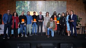 Premiados en la I edición de los Premios Orange de periodismo