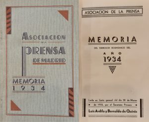 El delegado de la biblioteca sustituyó al secretario primero César Jalón, que cesó para ocupar el puesto de ministro de Comunicaciones. Fuente: Archivo de la APM