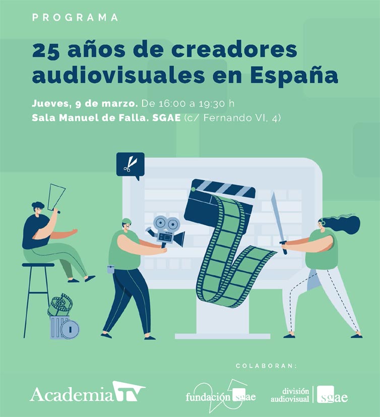 Jornada “25 años de creadores audiovisuales en España”