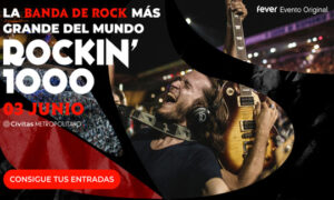Promoción del 20% para disfrutar del concierto Rockin'1000 Madrid