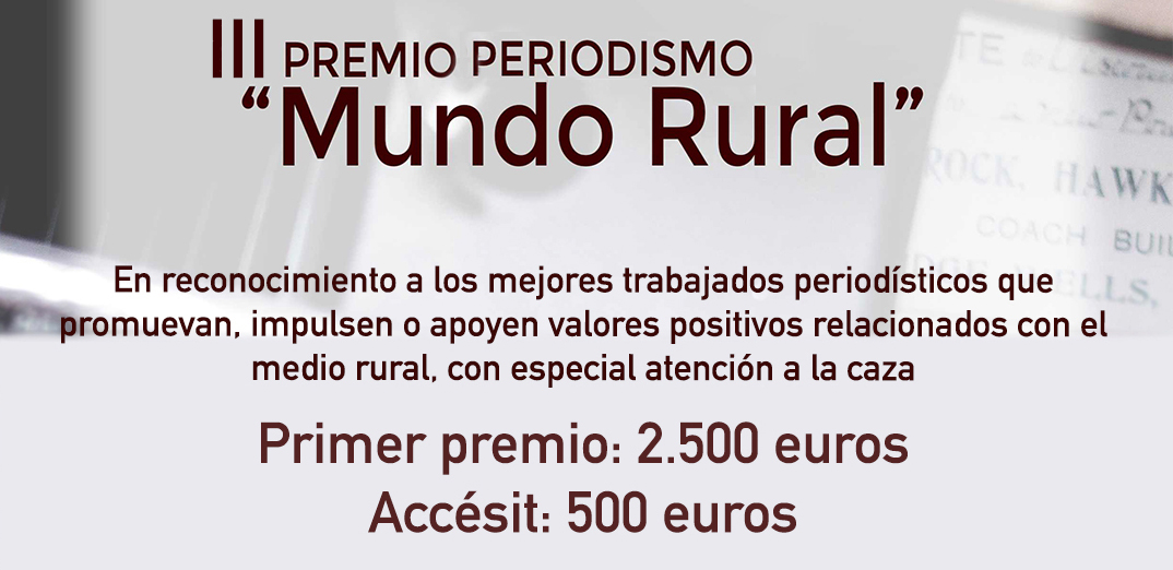 PREMIOS PERIODISMO Mundo rural 2023