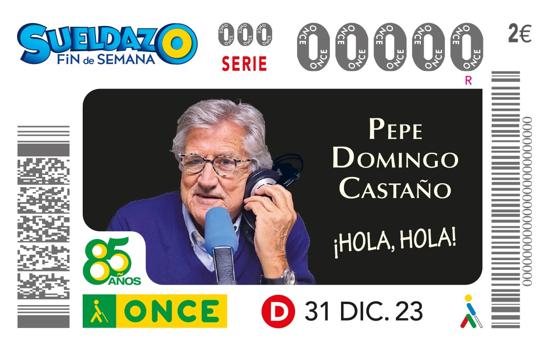 thumbnail_Cupón de la ONCE en homenaje a Pepe Domingo Castaño