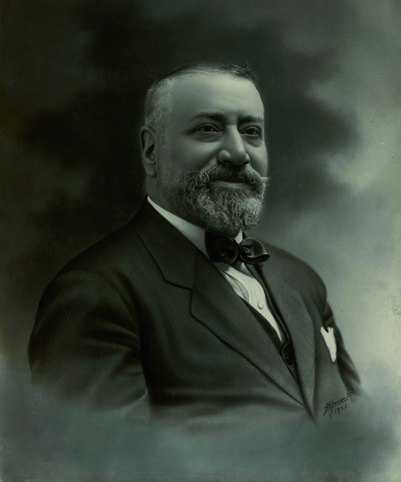 José Francos Rodríguez, uno de los presidentes más importantes de la APM (1920-1931) y un personaje de relevancia a principios del siglo XX. Foto: Alfonso (1921). Fuente: Archivo APM