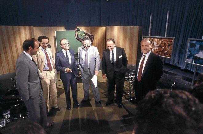 En 'La Clave' participaron los políticos más importantes de la época. Imagen incluida en el documental