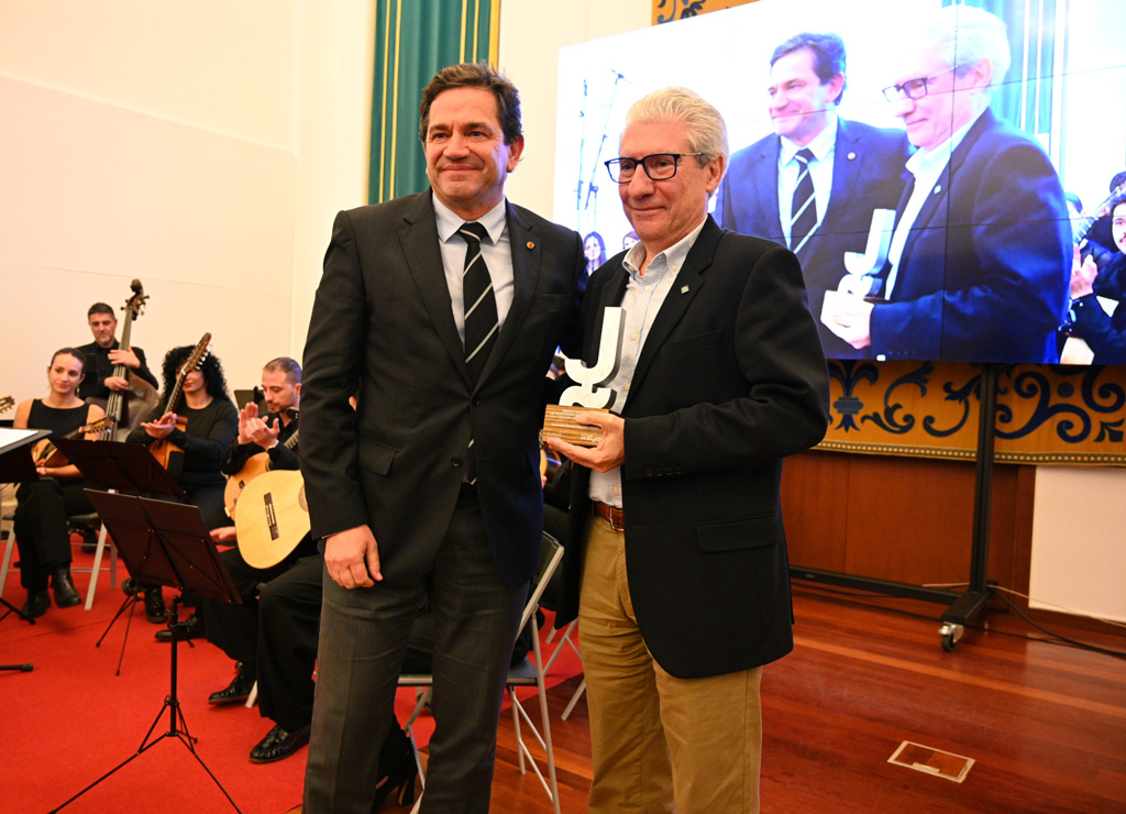 Miguel Ángel Valverde y Casimiro García-Abadillo. Foto: Diputación de Ciudad Real
