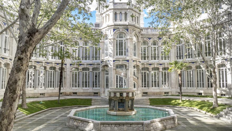 Fachada del Palacio de Maudes. Foto: Palacio de Maudes