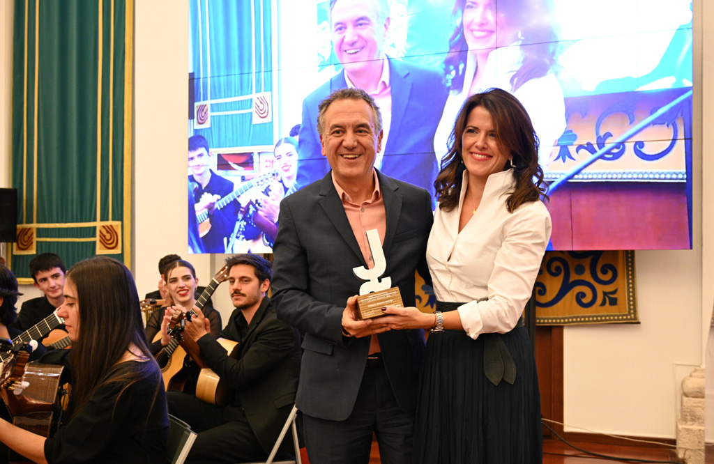 Roberto Brasero y María Jesús Pelayo. Foto: Diputación de Ciudad Real