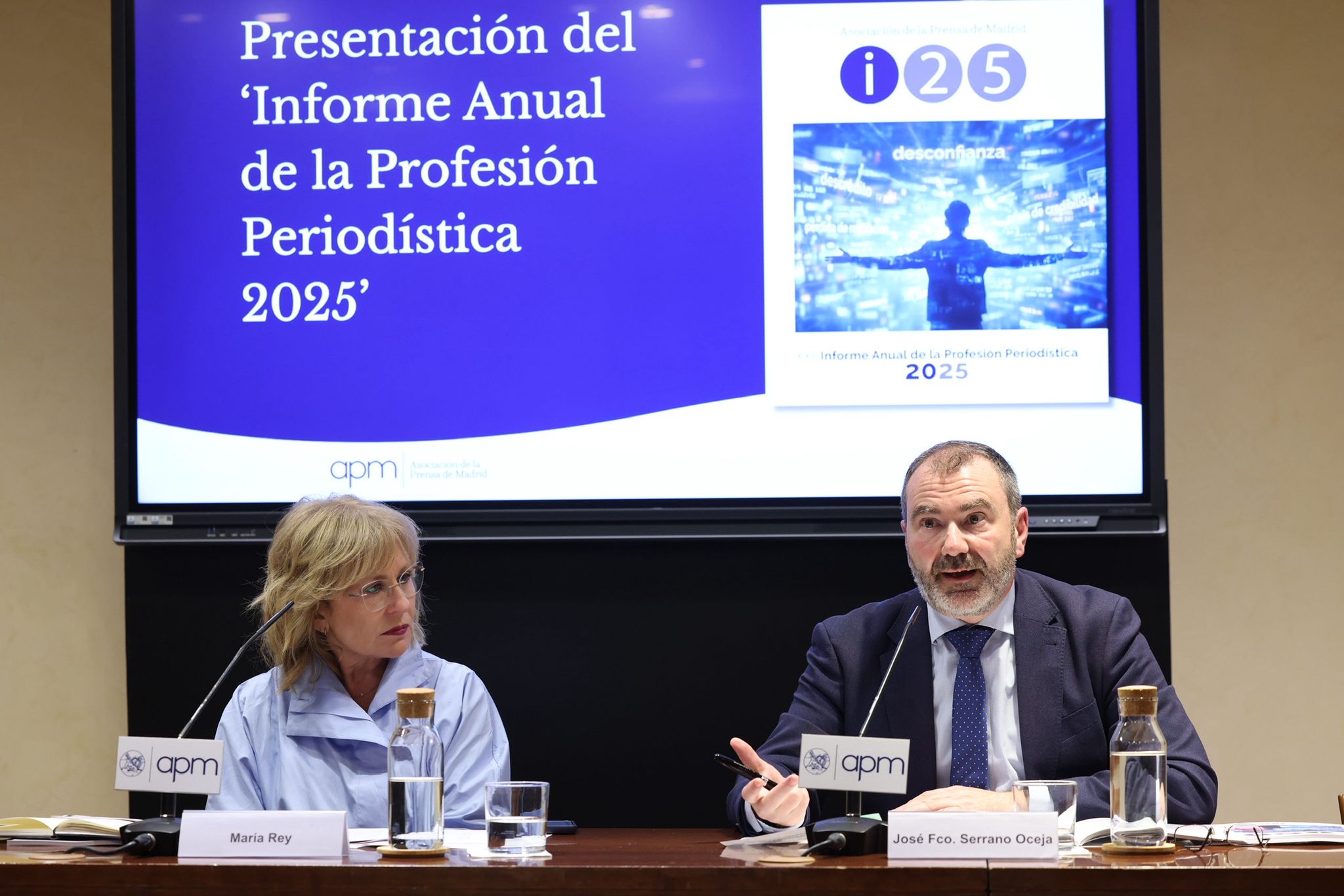 María Rey y Francisco Serrano