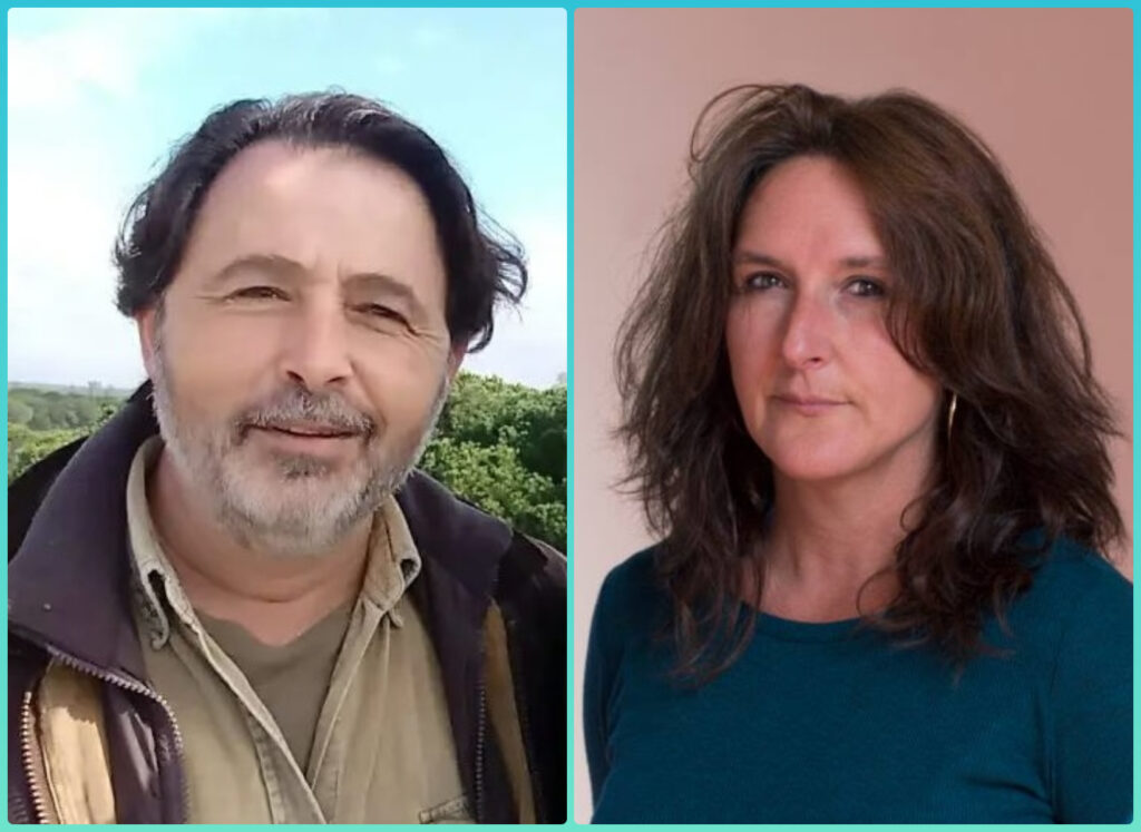 Óscar Toro y María Clauss. Imagen tomada de la web de la APH