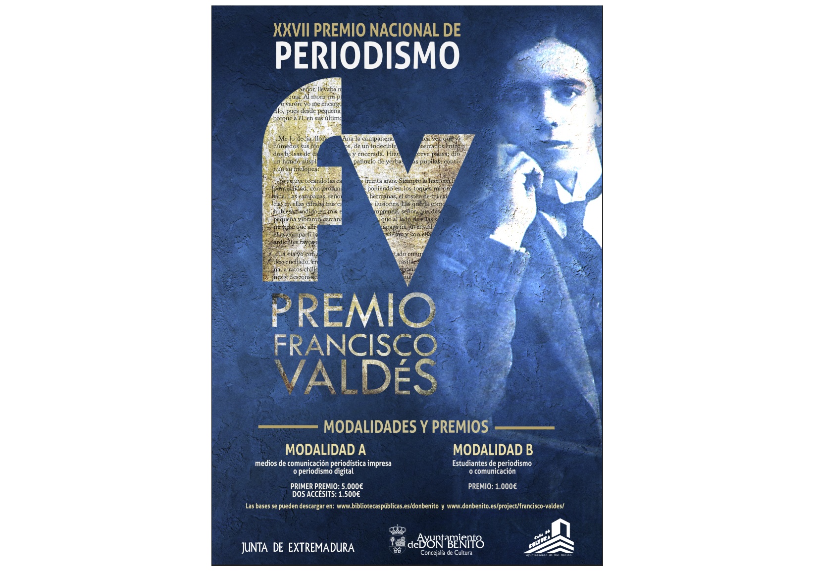 CARTEL XXVII PREMIO FRANCISCO VALDÉS