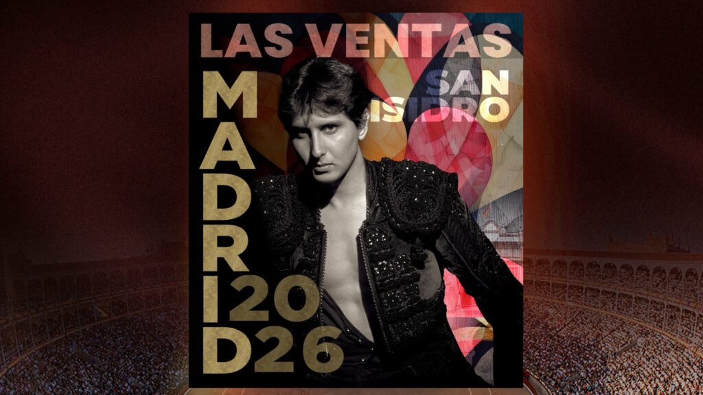 Cartel oficial de de San Isidro 2026, con Roca Rey. Imagen: Plaza 1