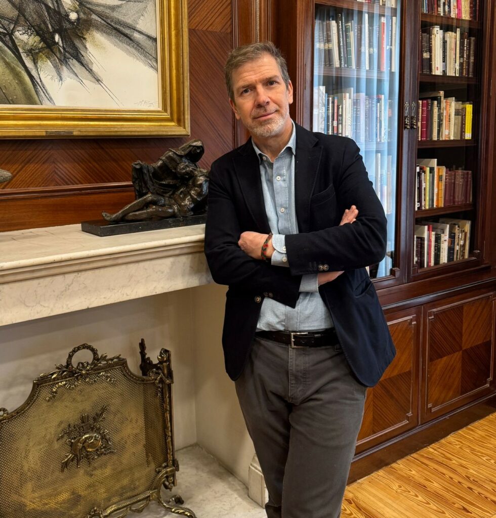 Pepe Cerezo, en la Biblioteca de la APM. Foto: APM