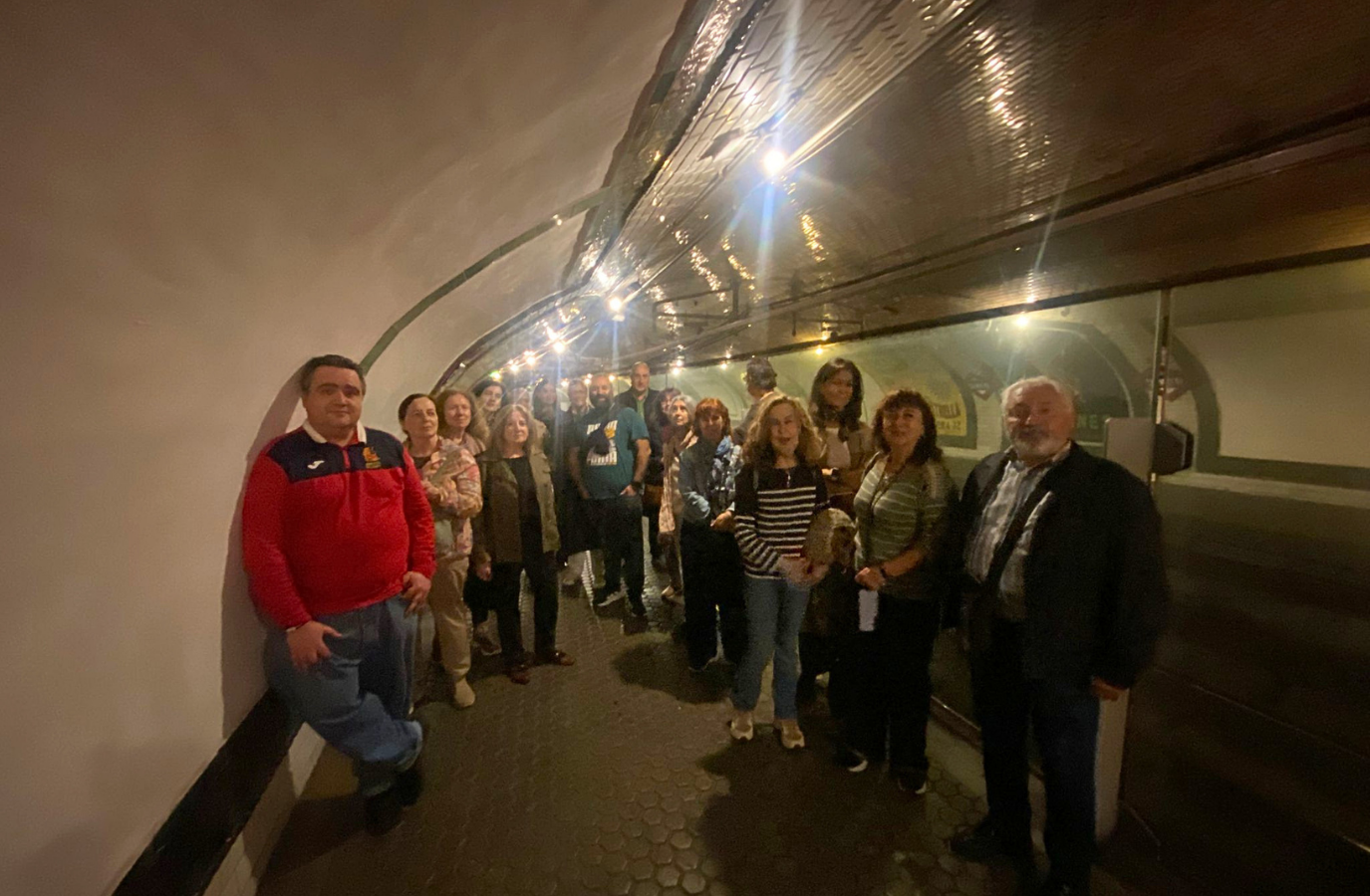 Asociados visitan el Museo Estación de Chamberí 2026
