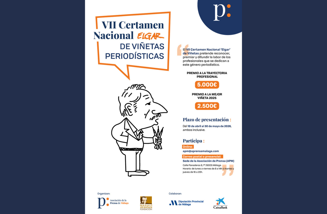 Certamen Nacional Elgar de viñetas periodísticas
