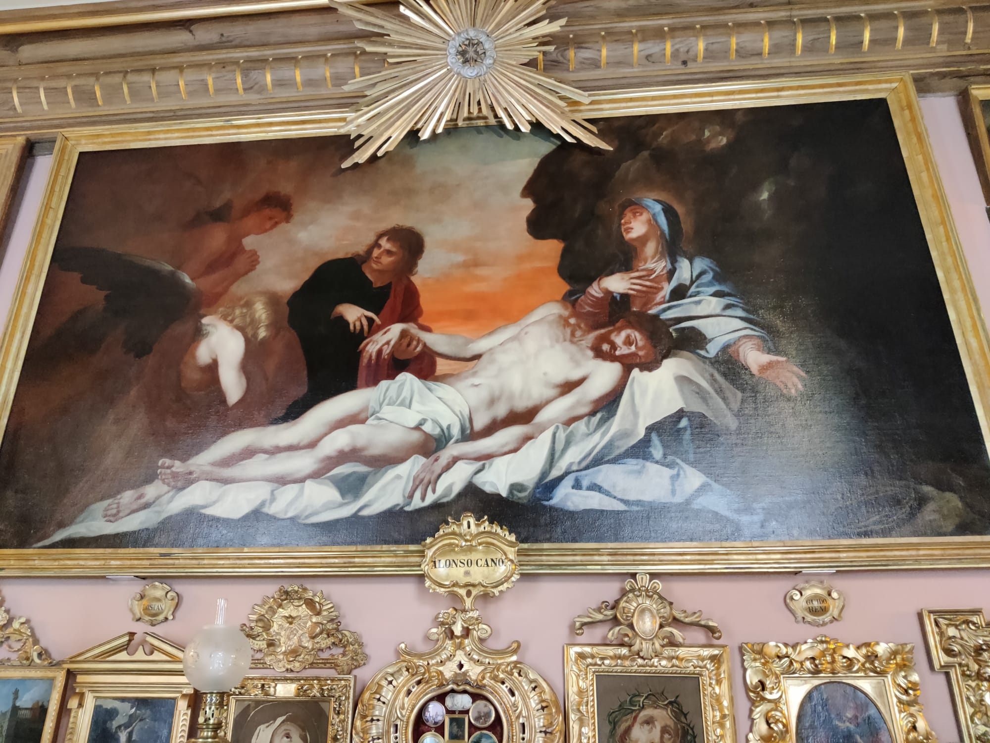 'La Piedad' de Alonso Cano, situado en la galería segunda del piso principal. Foto: APM