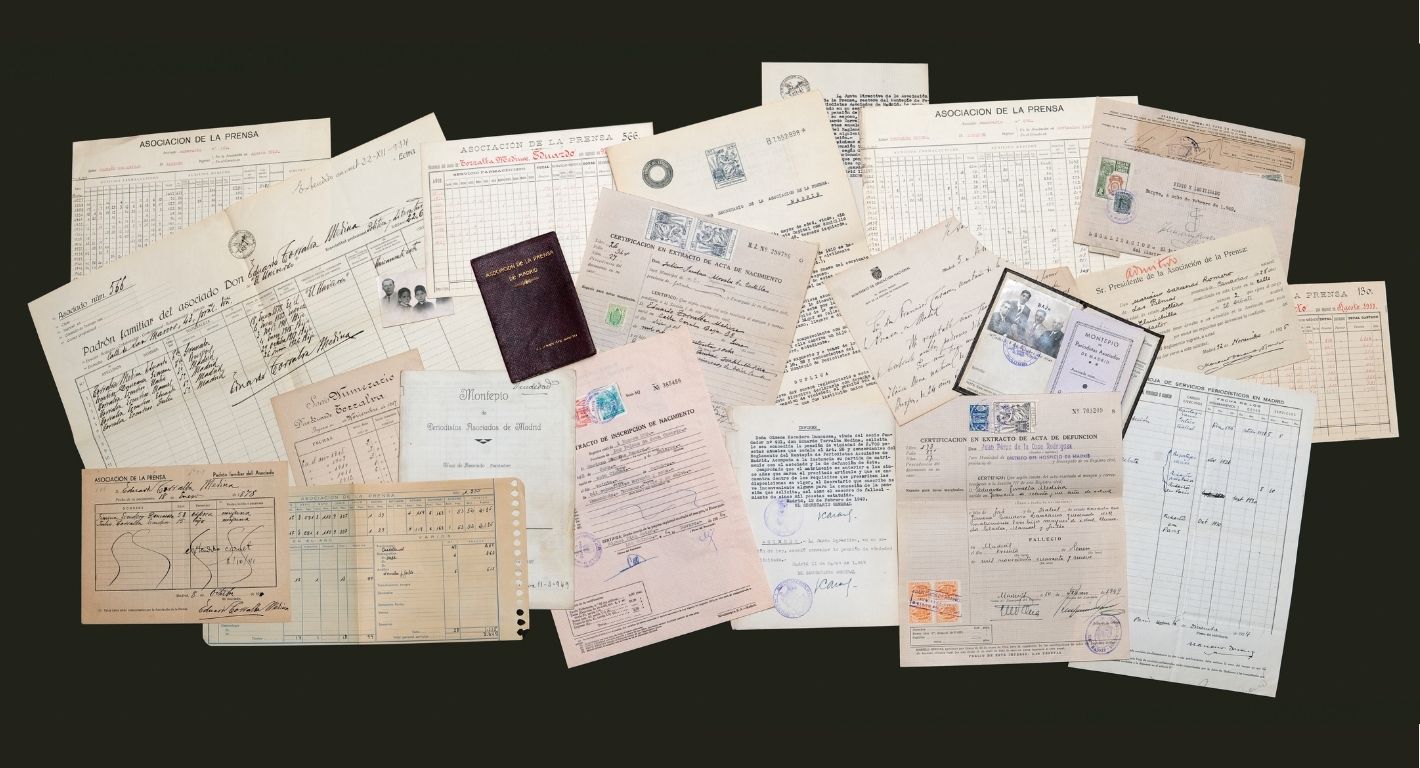 Escritos del Archivo de la Asociación. Foto APM